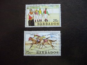 Stamps - Barbados - Scott# 773,775 - Used Part Set of 2 Stamps