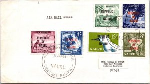 Nauru 1969 FDC - Airmail - J8943