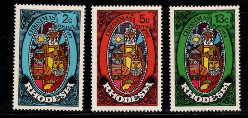 Rhodesia Scott 318-320 MNH** Christmas set