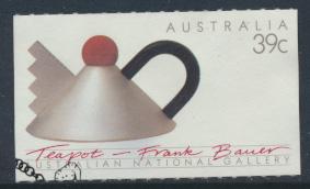 Australia  SG 1160   SC#1097  with First Day Cancel -  Crafts  Tea Pot