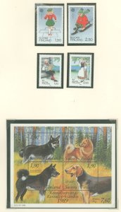 Finland #794-798  Single (Complete Set)