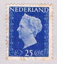 Netherlands 294 Used Queen Wilhelmina 1947 (BP3275)