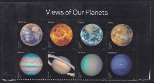 US 5069-5076, MNH Block o f 10 - Views of Our Planets -- PLEASE SEE DESCRIPTION