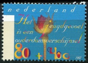 Netherlands Sc#B698 MNH, 80c+40c multi, Summer Stamps 1997: The Elderly and t...