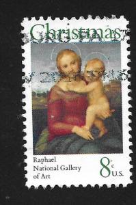 SC# 1507 - (8c) - Madonna & Child, Used single - Used