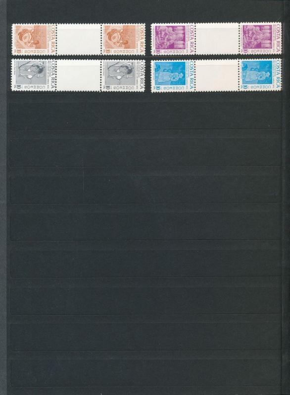 COSTA RICA 1862/1982 M&U Collection Incl.Officials(1000+)ALB418