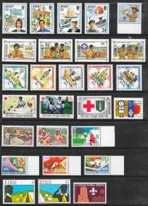 WORLDWIDE Scouting Collection (245) All Mint Never Hinged Sets & Singles