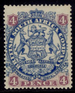 RHODESIA QV SG44a, 4d blue & mauve, M MINT. Cat £26.