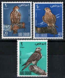 ZAYIX Abu Dhabi 12-14 MNH Birds Falconry Raptors Hunting 081622S07