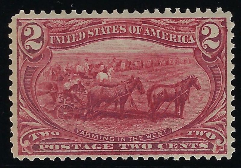 *286 VERY FINE, NEVER HINGED, SCOTT $60