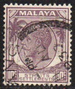 Straits Settlements Sc #224 Used