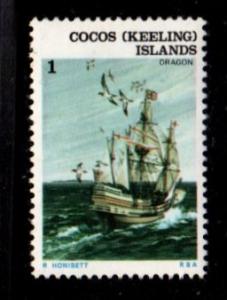 Cocos islands - #20 Dragon - MNH