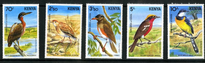 KENYA 288-292 MNH SCV $24.15