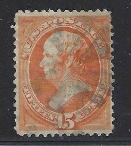 US #163 VF USED CV $150