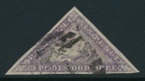 SG 20 Cape of good hope 1863 - 64 6d Bright mauve fine used full margins