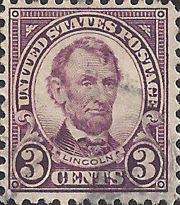 # 555 Used Violet Abraham Lincoln