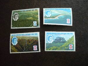 Stamps - British Honduras - Scott# 200-203 - Mint Hinged Set of 4 Stamps