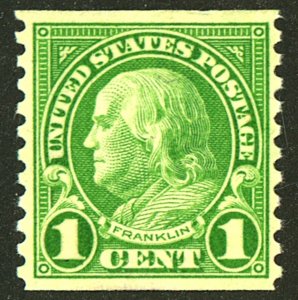 U.S. #597 MINT OG NH