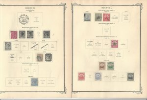 Bermuda Collection 1848-1949 on Scott Specialty Pages, SCV $167, 9 Pgs