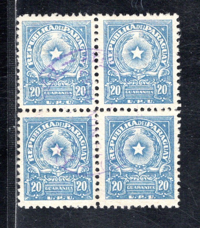 PARAGUAY SC# 506 B/4  FVF/U