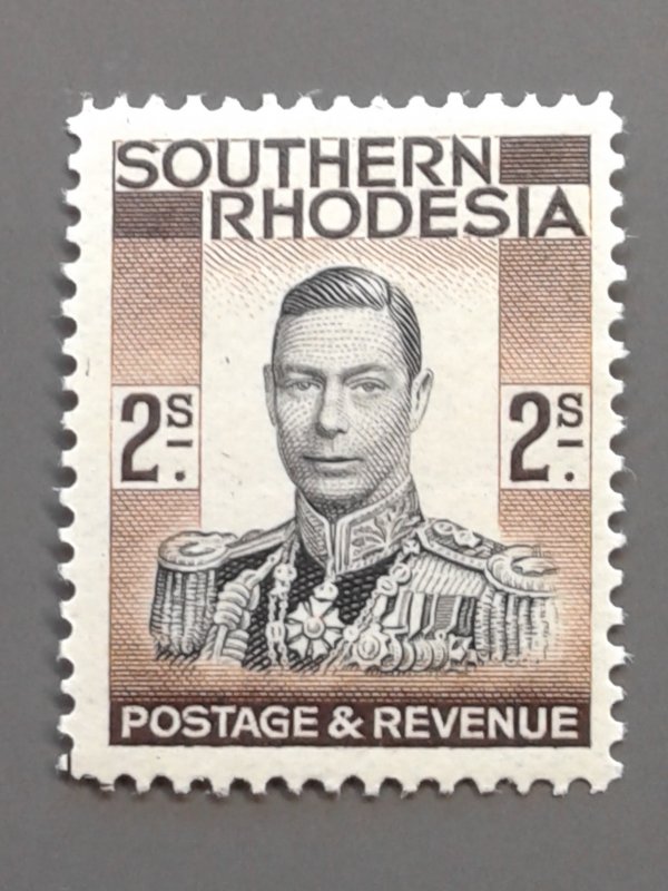 Southern Rhodesia 52 F-VF MH. Scott $ 13.00