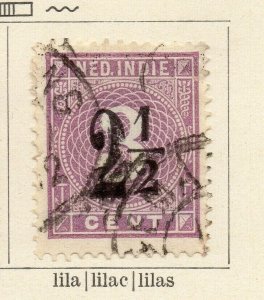 Dutch Indies Netherlands 1902 Early Issue Fine Used 2.5c. Surcharged NW-170557