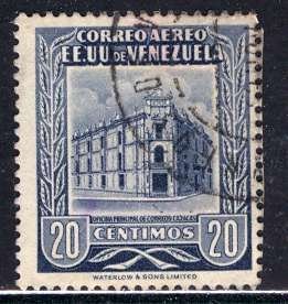 Venezuela; 1953: Sc. # C567: Used Single Stamp