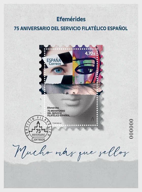 Stamps Spain 2021 - 75th Anniversary Of The Spanish Philatelic Service - Miniatu