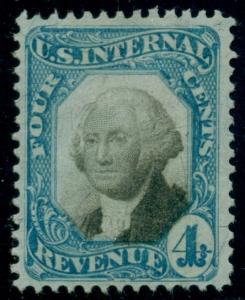 US #R106c 4¢ Documentary, used, VF, Scott $125.00