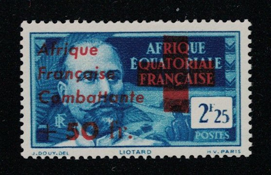 French Equatorial Africa # B10   MNG  SCV $ 27.00