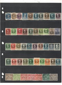 BAVARIA COLLECTION ON STOCK SHEET MINT/USED