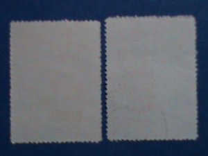 ​CHINA STAMP:1958,SC# 345-6; 140TH ANNIV: BIRTH OF KARL MARX : CTO- NH-SET.