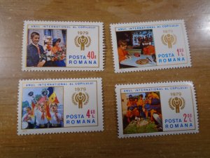 Romania  #  2834-37 MNH