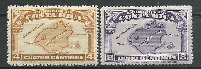 Costa Rica 169-170   MNHVF   1936   PD