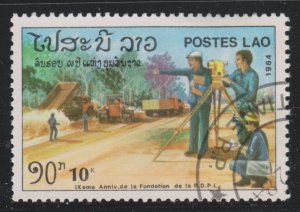 Laos 611 Surveying, Construction 1984