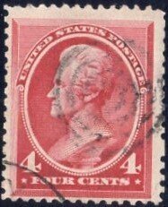 4c carmine 1888 Andrew Jackson SC215