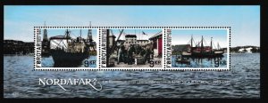 Faroe Islands # 609, Nordafar Fishery, Souvenir Sheet, Mint NH, 1/2 Cat.