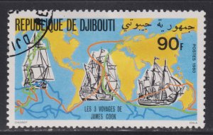 Djibouti 520 Capt James Cook 1980