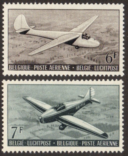 Belgium #C13-14 MH planes