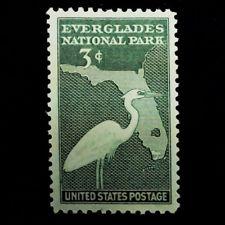 SCOTT # 952 SINGLE EVERGLADES MINT NEVER HINGED !!1945