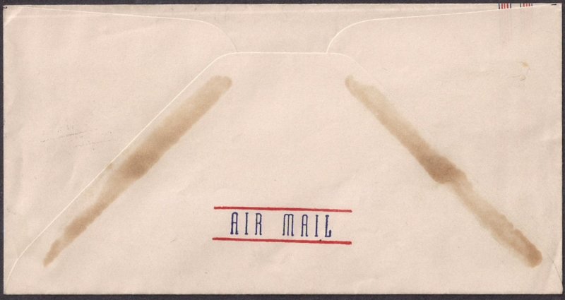NORWAY: US IWO JIMA STAMP tied by SHIP CANCEL to cover #929 ODDBALL FAVOR ITEM!