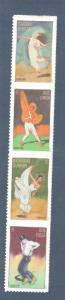 4698-01 Innovative Choreographers Strip Of 4 Mint/nh (Free Shipping)