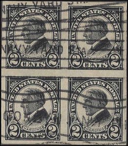 611 Used... Block of 4... SCV $20.00