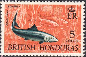 British Honduras #218 Used