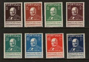 Portugal 1940 Sc 595-602 MH