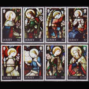 JERSEY 2015 - Chstimas Set of 8 NH