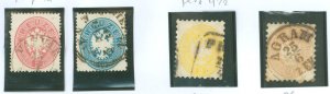 Austria #19-20/22/26 Used Multiple (Royalty)