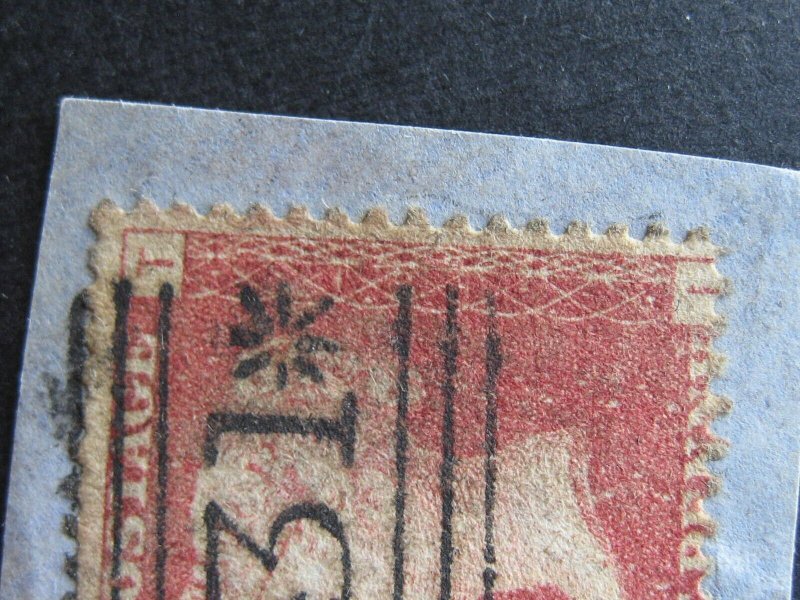 Great Britain penny red Sc 33 plate 131 with 131 Edinburg cancel too!!!