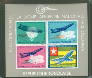 Togo #499a Mint (NH) Souvenir Sheet