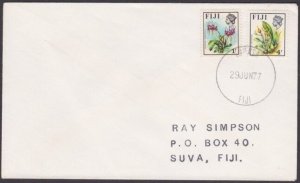 FIJI 1977 local 5c rate cover ex LABASA...................................X470